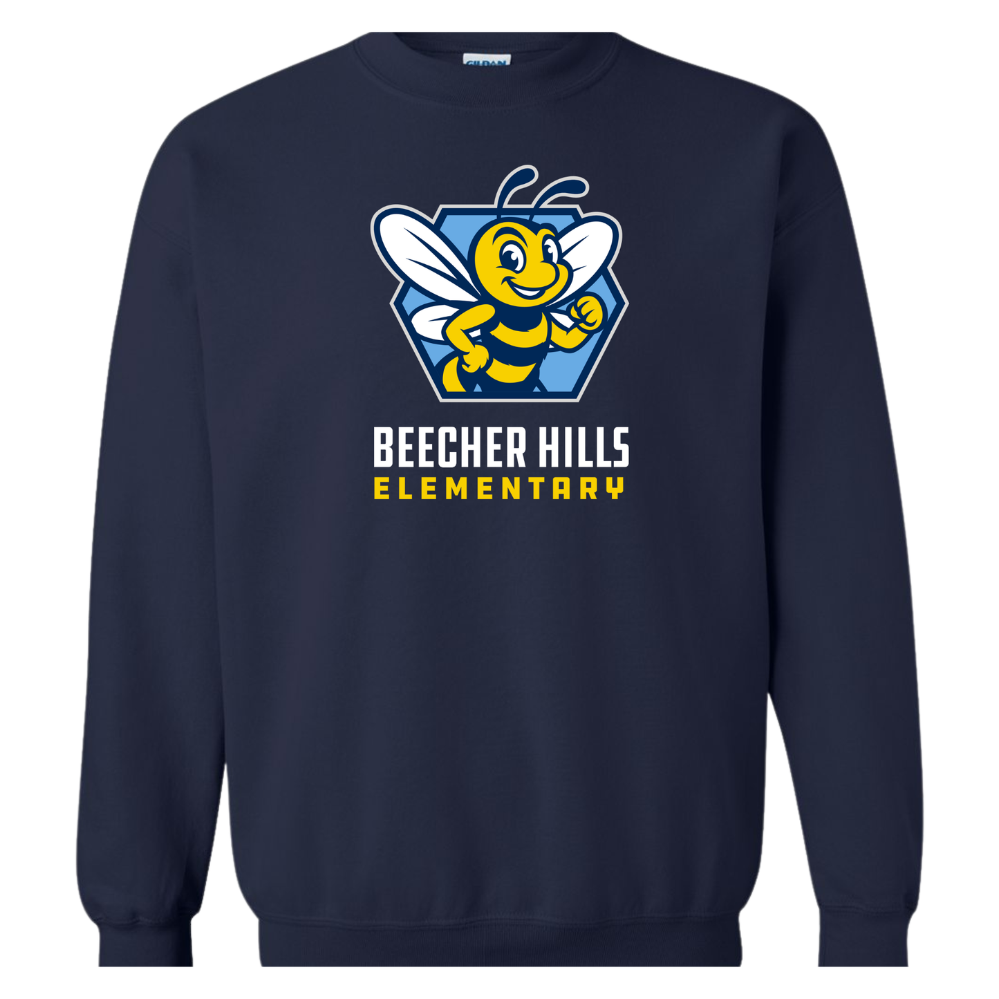 BHES Standing Hexagon Bee Sweatshirt